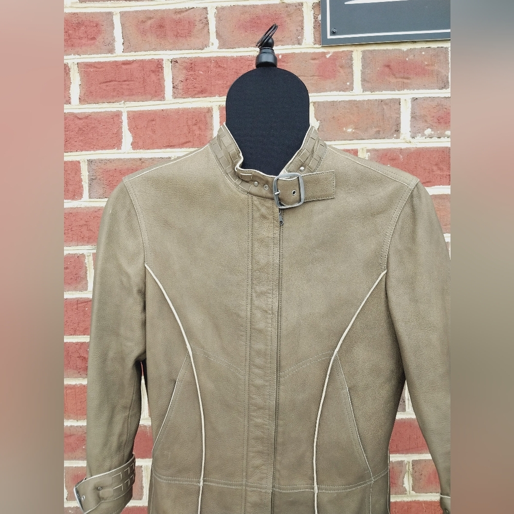 Leather John Varvatos Jacket